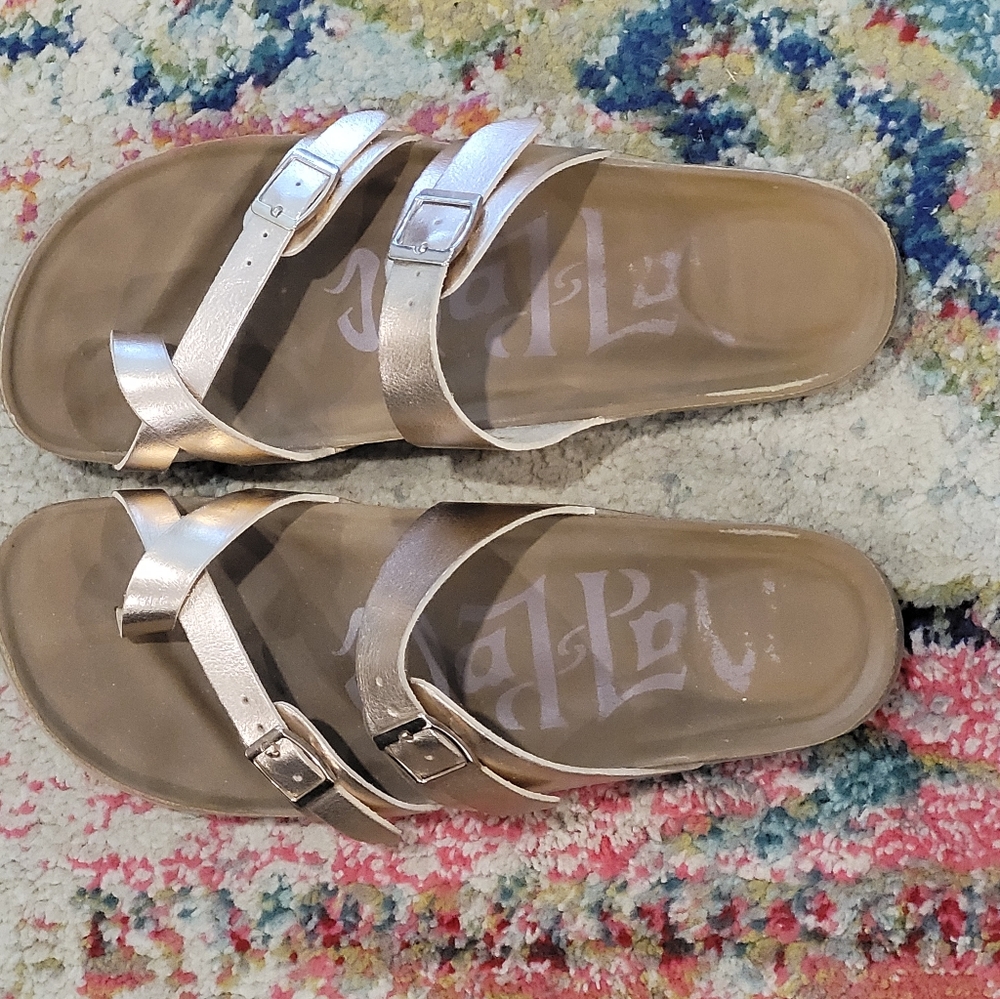 Rose Gold sandals